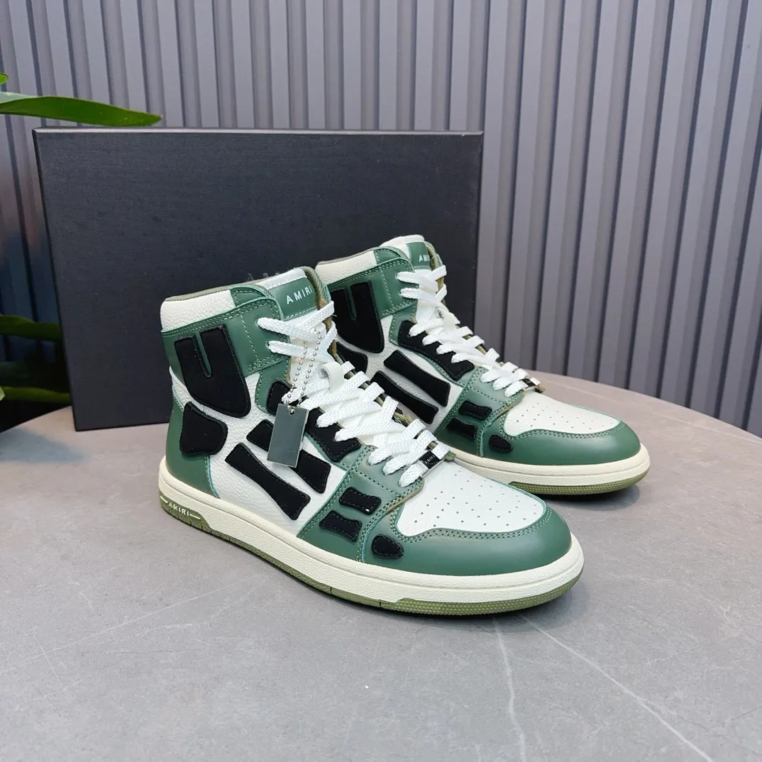 Men's shoes💰620💰 AMIRI AMIRI trendy brand hot sale🔥 Available all year round✅Couples💑 Official website synchronization Imported fabrics 1⃣️ratio 1⃣️Re-engraved, original factory special original sole, 35-45 (38.45. Non-refundable)